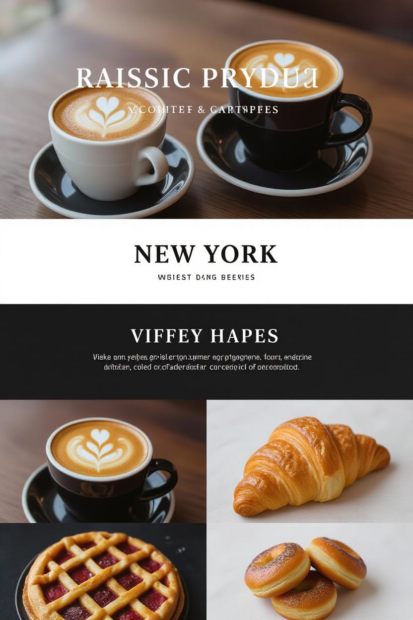 Creative service business sample website from the Web At Ease builder